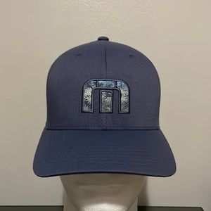 Navy Blue B-Bahamas SnapBack Floral Design Logo